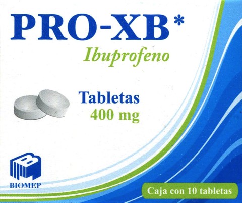 Medically - Pro-xb c/10 tabs 400 mg. - Farmacia a domicilio
