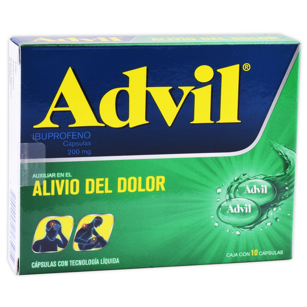 Medically Advil c/10 caps. 200 mg. Farmacia a domicilio
