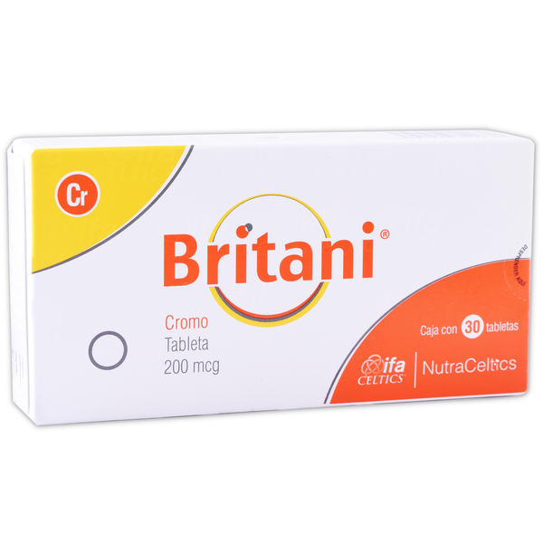 Medically britani c 30 caps 200 mcg farmacia a domicilio
