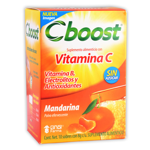 C-Boost Kids Suplemento Alimenticio con Vitamina C Varios Sabores 2 gr, 90  Gomitas.