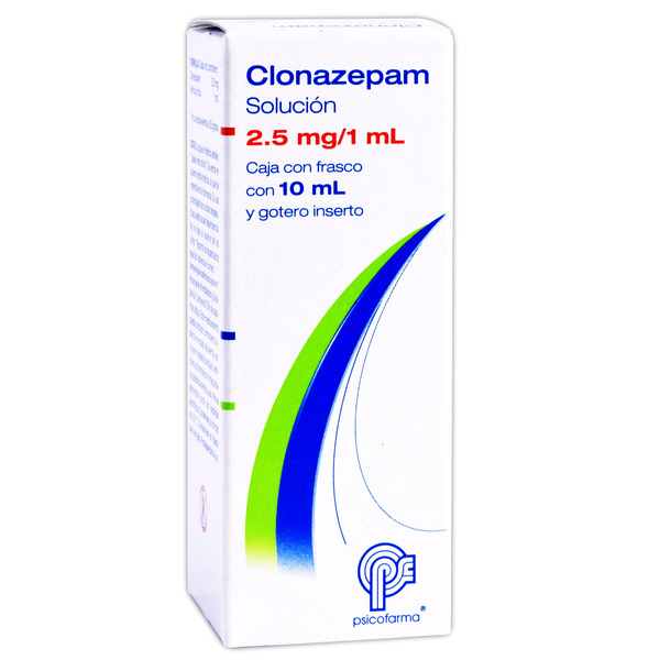 clonazepam precio 2.5 mg