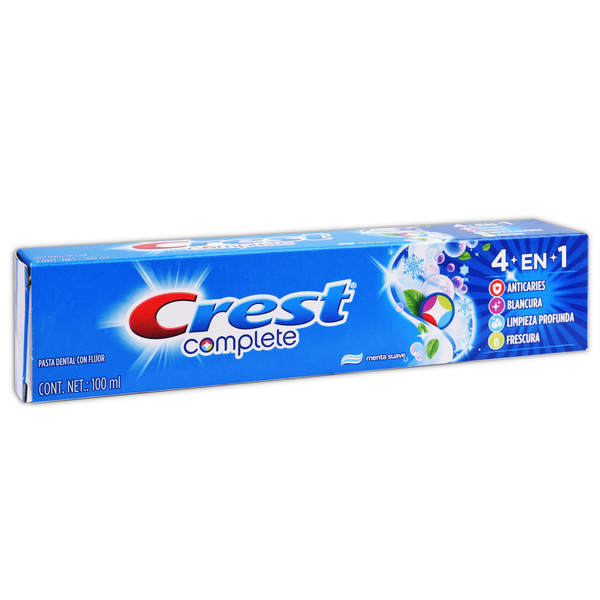 Crest complete pasta dental tubo 100 ml.