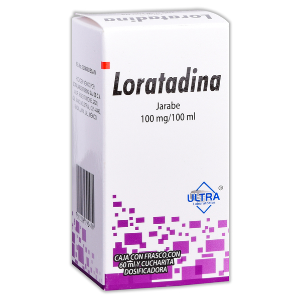 Medically Loratadina Jarabe 60 Ml 100 Mg Farmacia A Domicilio