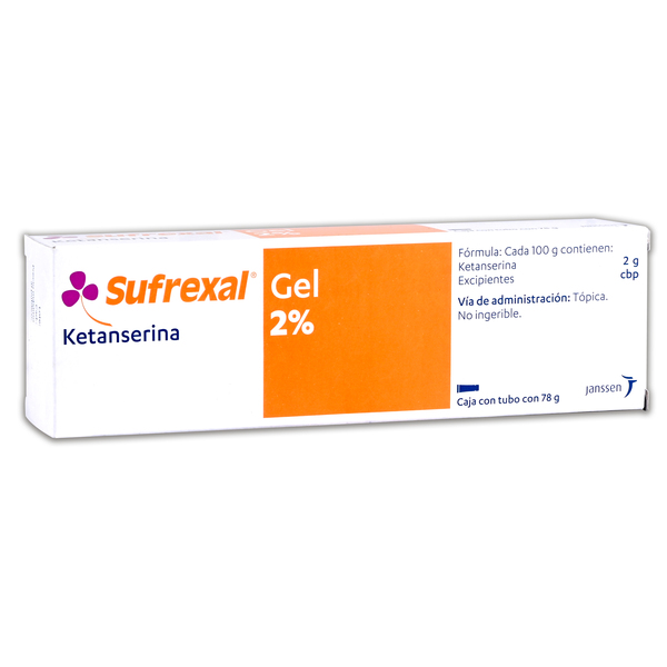 Sufrexal gel 2% tubo c/78 g.