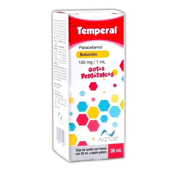 Temperal gotas 30 ml.