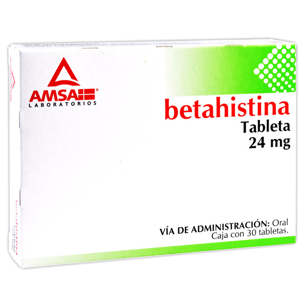 Medically - Betahistina c/30 tabs. 24 mg. - Farmacia a domicilio