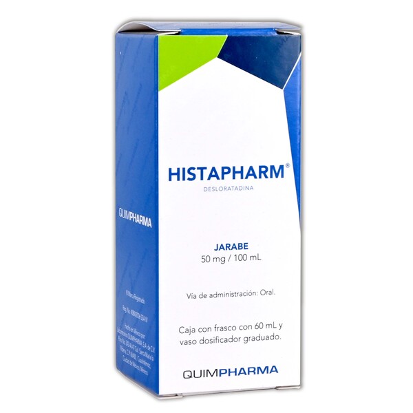 Histapharm jarabe 60 ml. 50 mg.