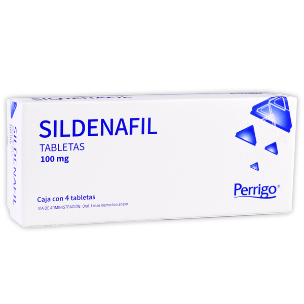 Sildenafil c/4 tabs. 100 mg.