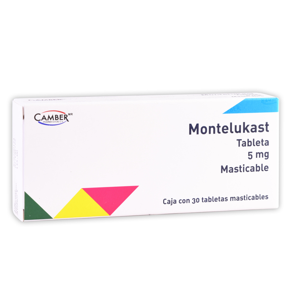 Dilopsan - Montelukast C/30 Tabs. Masticables 5 Mg.