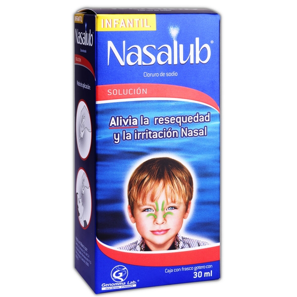 Nasalub infantil sol. gotas 30 ml.