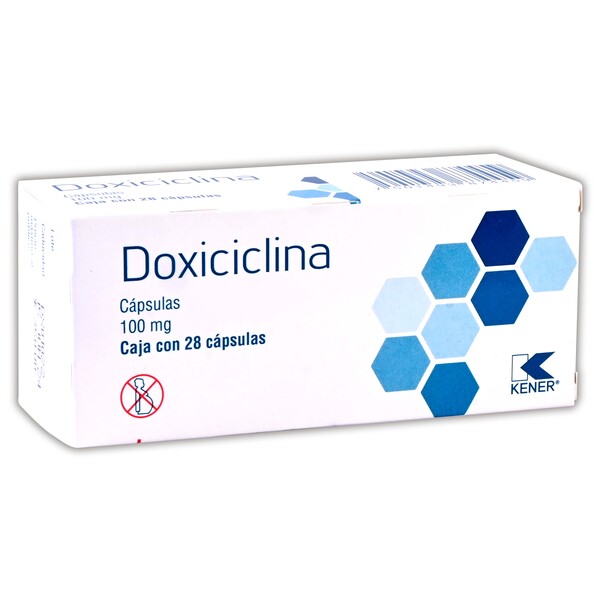 Doxiciclina tabletas 100 mg precio