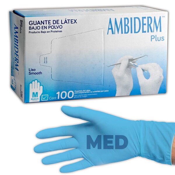 Guantes TB Plus Latex-Algodon impermeables