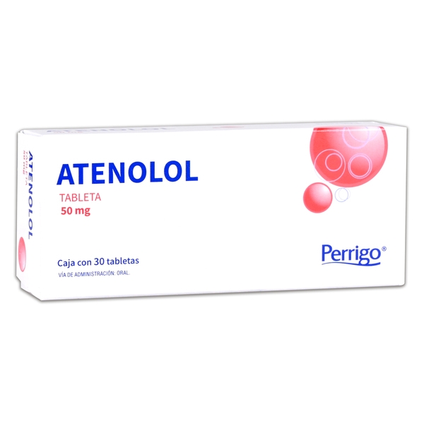 Atenolol c/30 tabs. 50 mg.