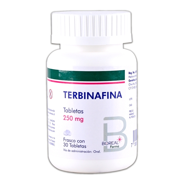 Medically - Terbinafina C/ 30 Tabs. 250 Mg. - Farmacia A Domicilio