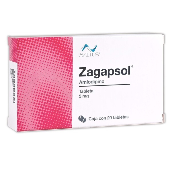 Zagapsol c/20 tabs. 5 mg.