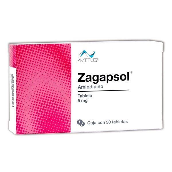 Zagapsol c/30 tabs. 5 mg.