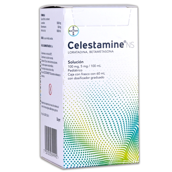 Celestamine ns sol. pediatrico fco. 60 ml. 1005 mg/100 ml.