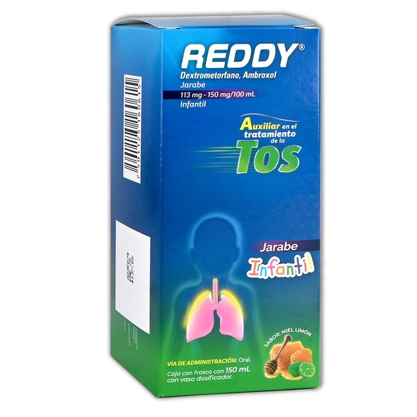 Reddy jarabe infantil fco. 150 ml. 113150 mg/100 ml.