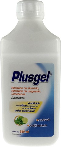 Plusgel suspension 360 ml.