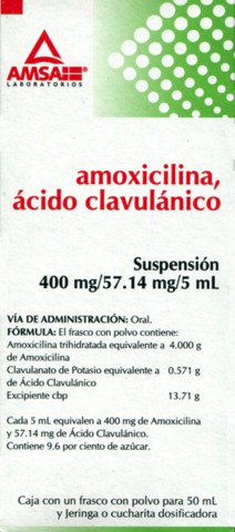 Amoxil 12h 400 Mg Precio