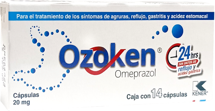 Ozoken c/14 caps. 20 mg.