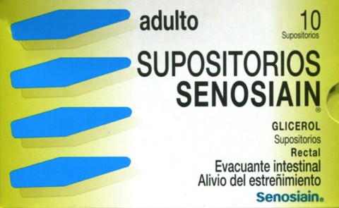 Precio Senosian adulto con 10 supositorios